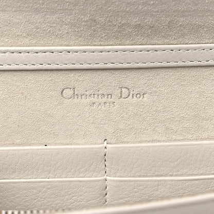 Christian Dior Lambskin Studded Diorama Wallet on Chain Pouch Off White 6 of 15