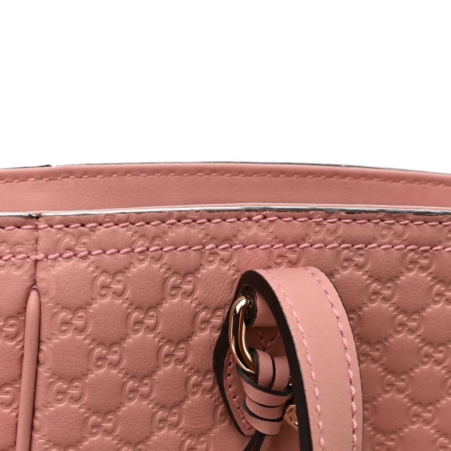 Gucci Microguccissima Small Bree Tote Soft Pink 11 of 11