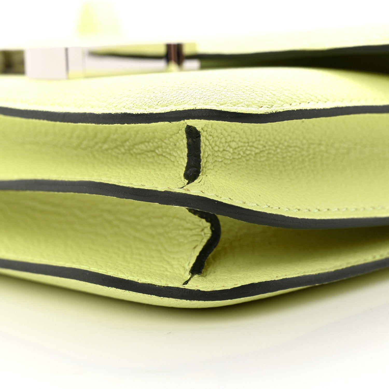 Hermes Chevre Mysore Constance 18 Jaune Bourgeon 10 of 14