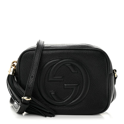 Gucci Pebbled Calfskin Small Soho Disco Bag Black 1 of 14