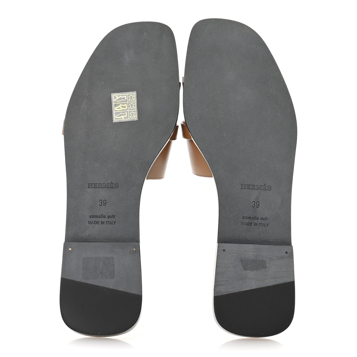 Calfskin Giulia Sandals 39 Naturel