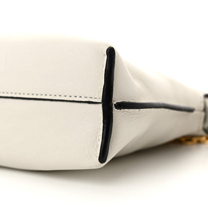 Loewe Calfskin Nano Flamenco Knot Clutch Soft White 10 of 10