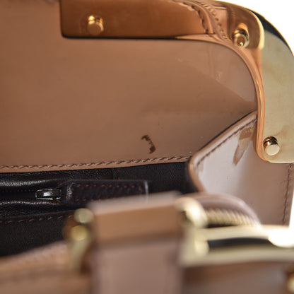 Saint Laurent Patent Small Uptown Beige 8 of 10
