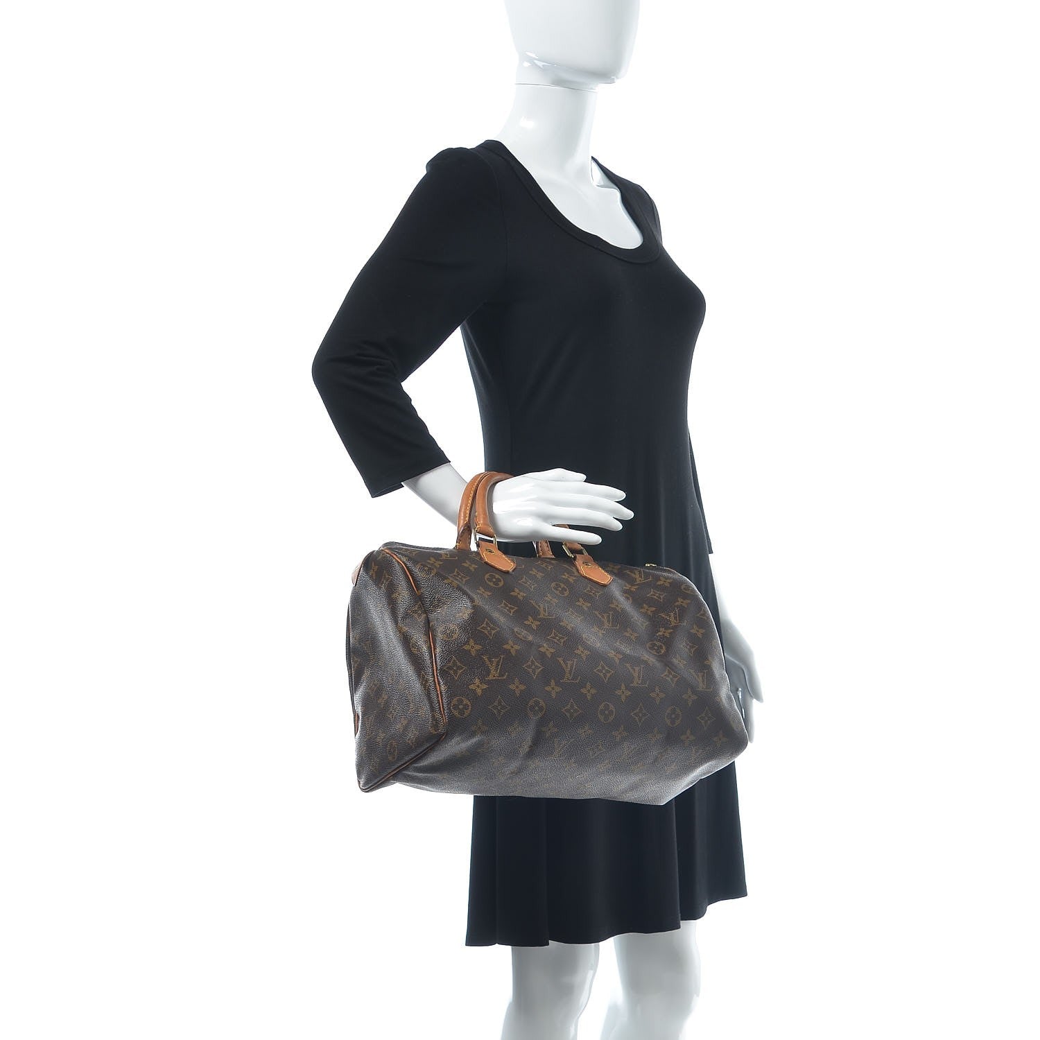 Louis Vuitton Monogram Speedy 35 2 of 16