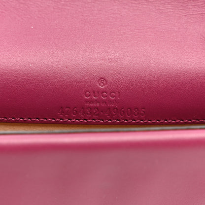 Gucci Velvet Super Mini Dionysus Shoulder Bag Fuchsia Violet Cyclamen 6 of 9
