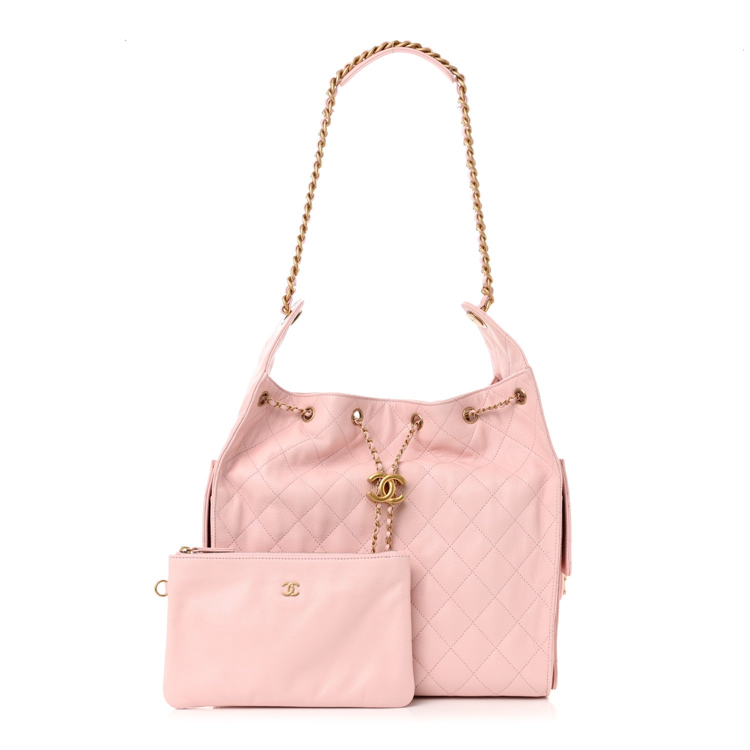 Chanel Caviar Quilted Medium Chanel 25 Handbag Light Pink 3 of 12