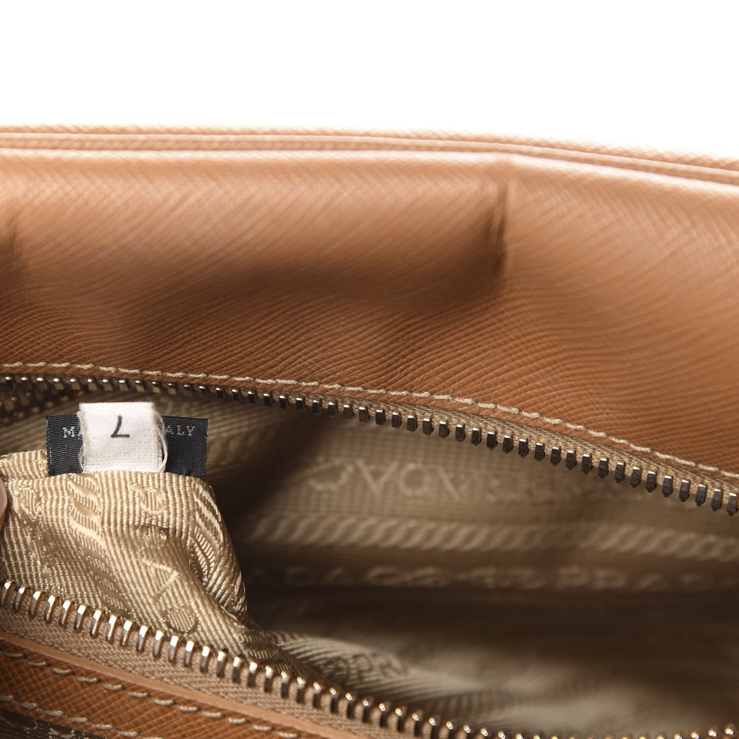 Saffiano Bauletto Caramel