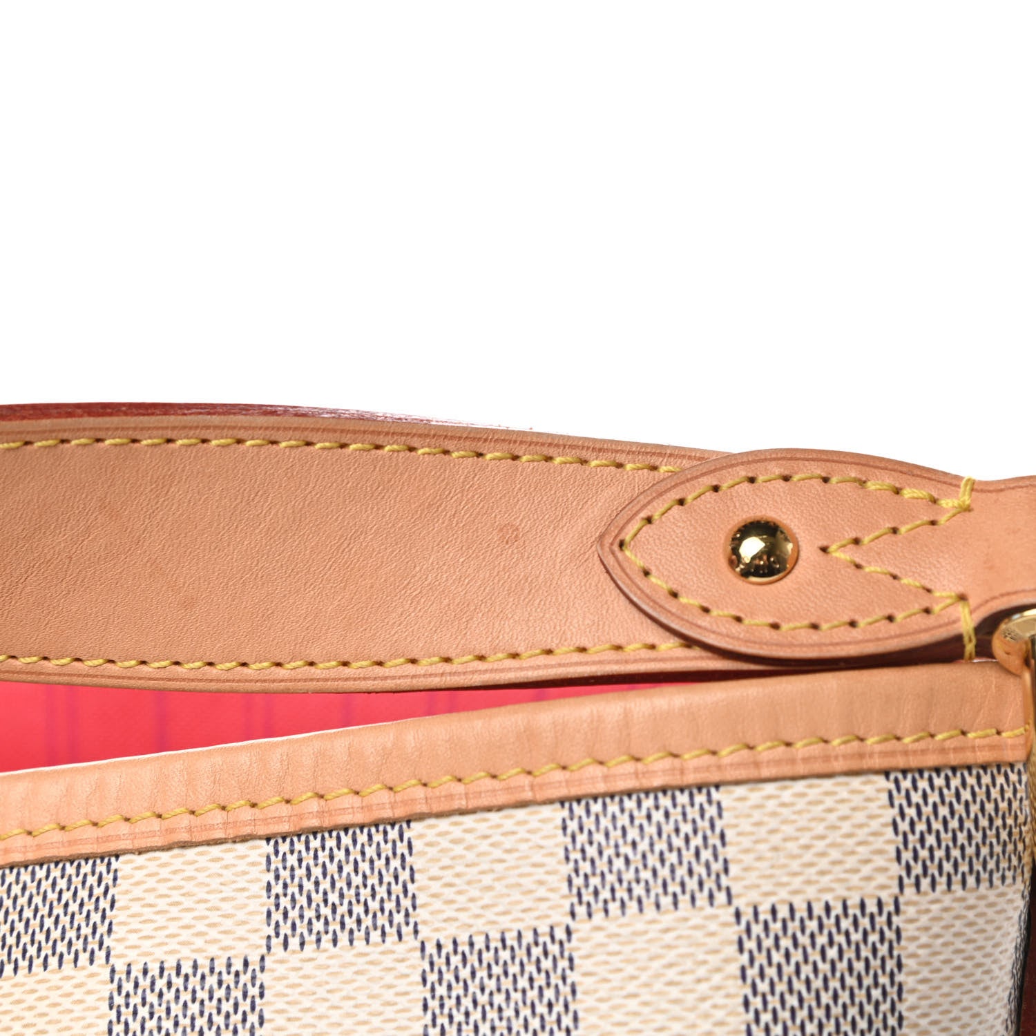 Louis Vuitton Damier Azur Delightful PM Pink 15 of 15