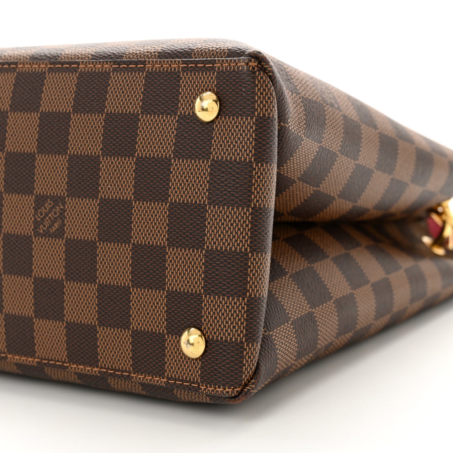 Damier Ebene LV Riverside Lie De Vin