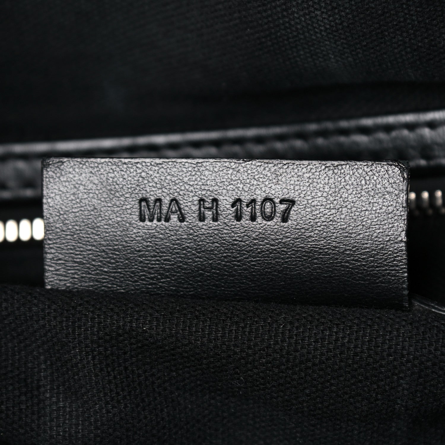 Givenchy Waxed Calfskin Medium Nightingale Logo Strap Black 7 of 19