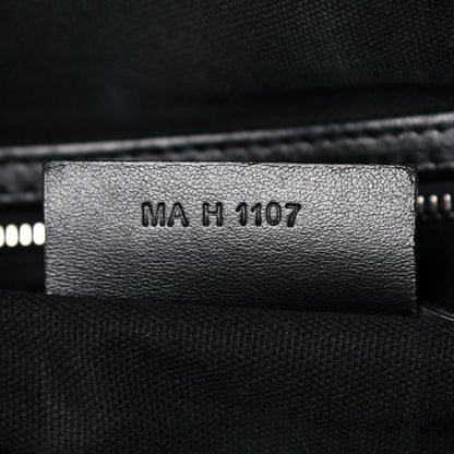 Givenchy Waxed Calfskin Medium Nightingale Logo Strap Black 7 of 19