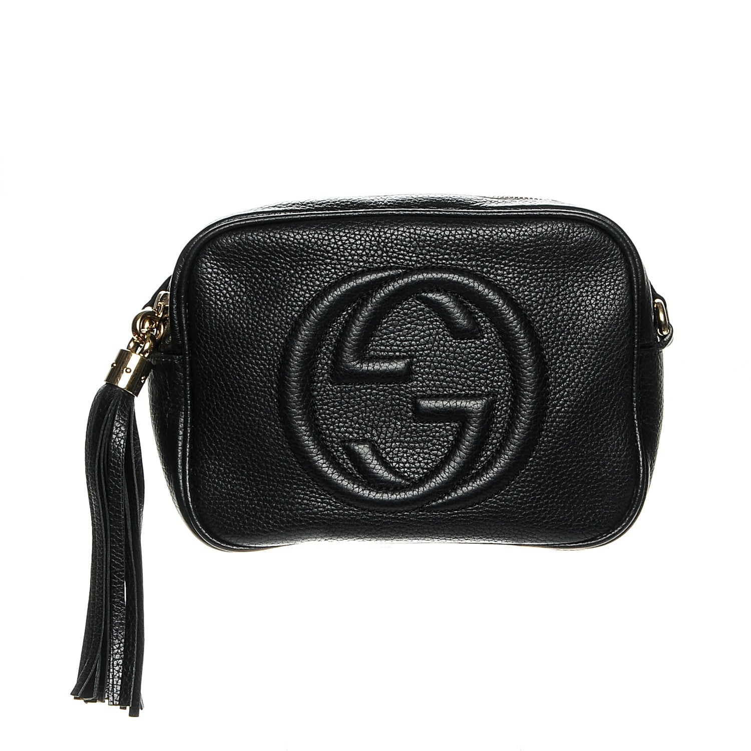 Gucci Pebbled Calfskin Small Soho Disco Bag Black 1 of 6