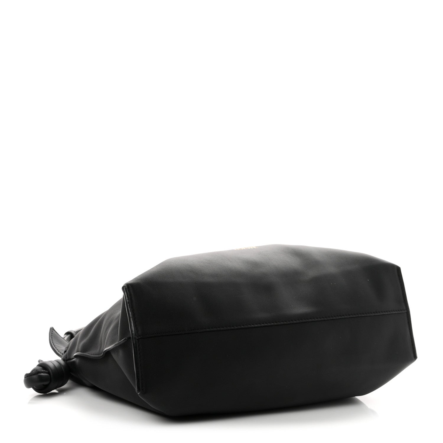 Loewe Nappa Calfskin Medium Flamenco Knot Bag Black 4 of 10