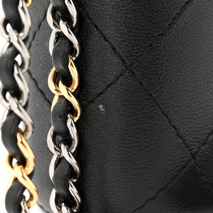 Chanel Lambskin Quilted Chain Around Phone Holder Black 12 of 14