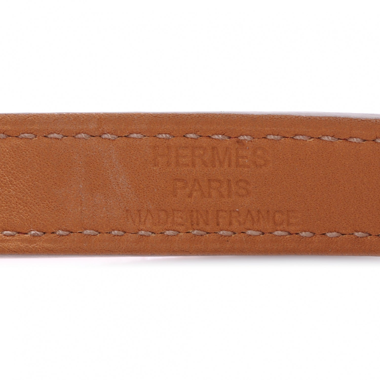 Hermes Epsom Kelly Double Tour Bracelet M Rose Jaipur 3 of 5