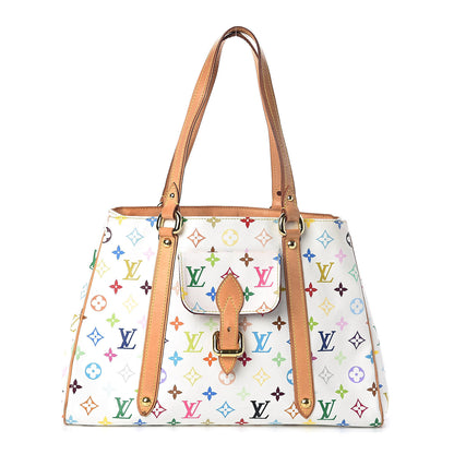 Louis Vuitton Monogram Multicolor Aurelia MM White 1 of 9