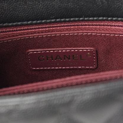 Chanel Caviar Quilted Mini Coco Handle Flap Black 5 of 13