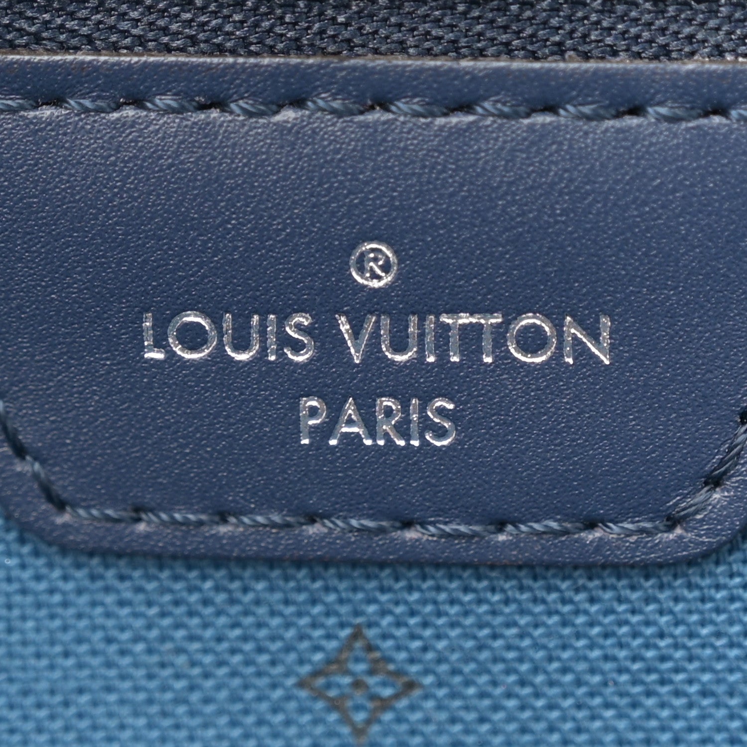 Louis Vuitton Monogram Escale Neverfull MM Blue 7 of 13