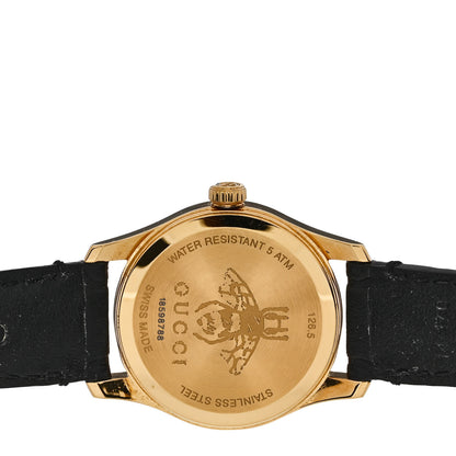 Gucci Stainless Steel Calfskin 27mm G-Timeless Quartz Watch Black 4 of 5