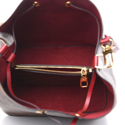 Louis Vuitton Damier Ebene Neonoe MM Cherry Berry 5 of 10