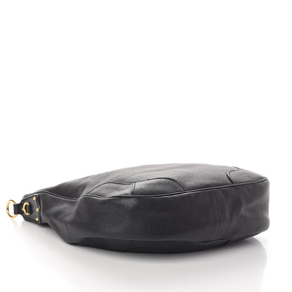 Prada Vitello Daino Hobo Black 3 of 8