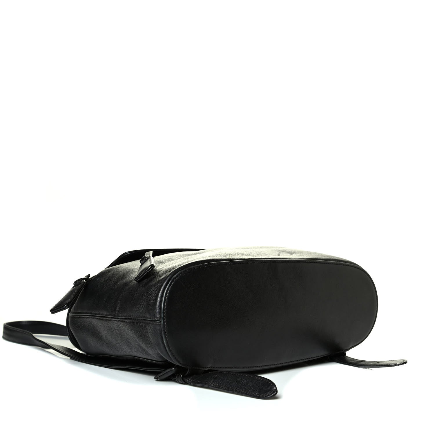 Chanel Lambskin CC Drawstring Backpack Black 3 of 9