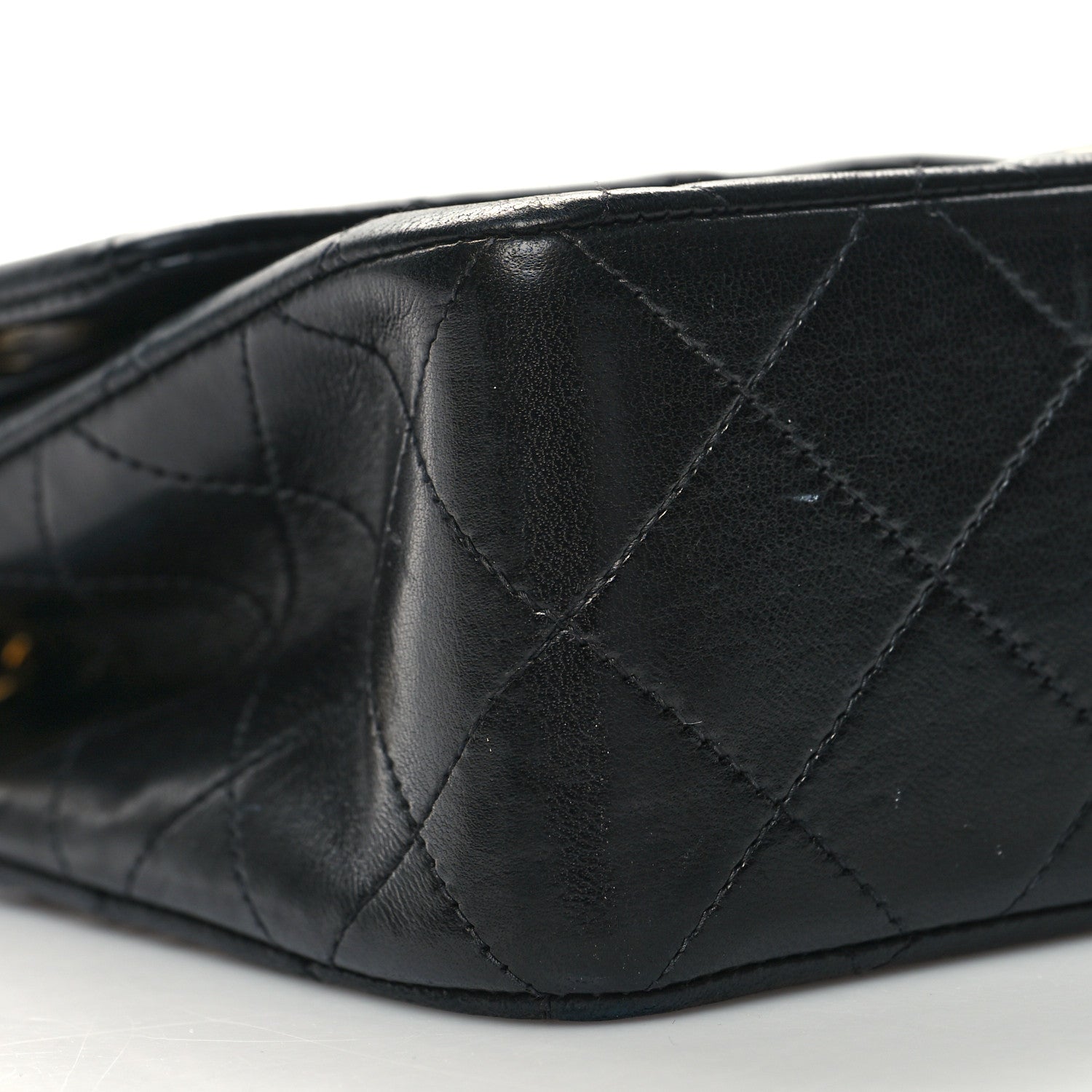 Chanel Lambskin Quilted Small Double Flap Black 9 of 11