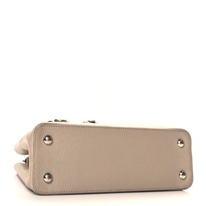 Louis Vuitton Taurillon Mechanical Flowers Capucines PM Galet 4 of 10