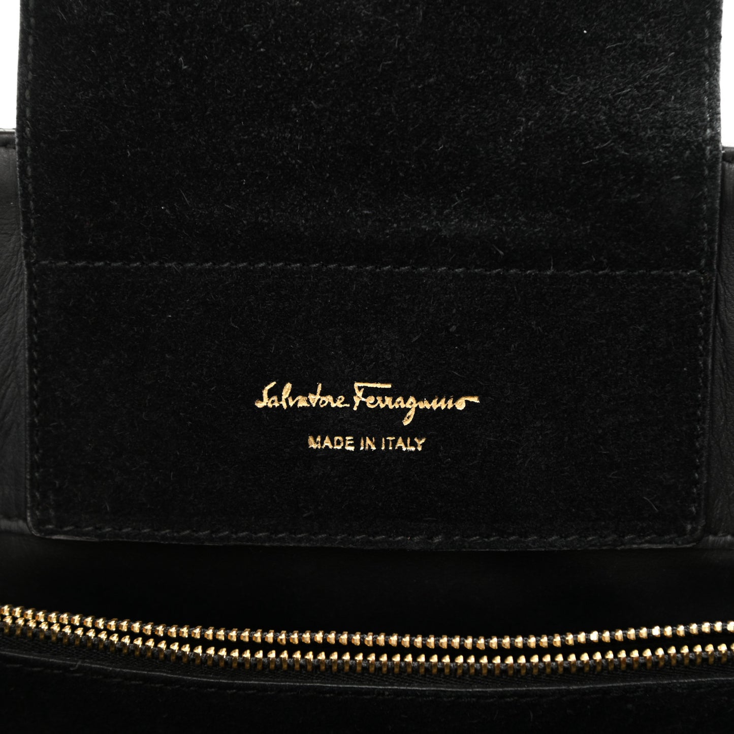 Calfskin Quilted Tote Bag Black