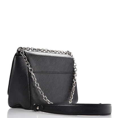 Louis Vuitton Epi Twist Shoulder Bag MM Black 3 of 8