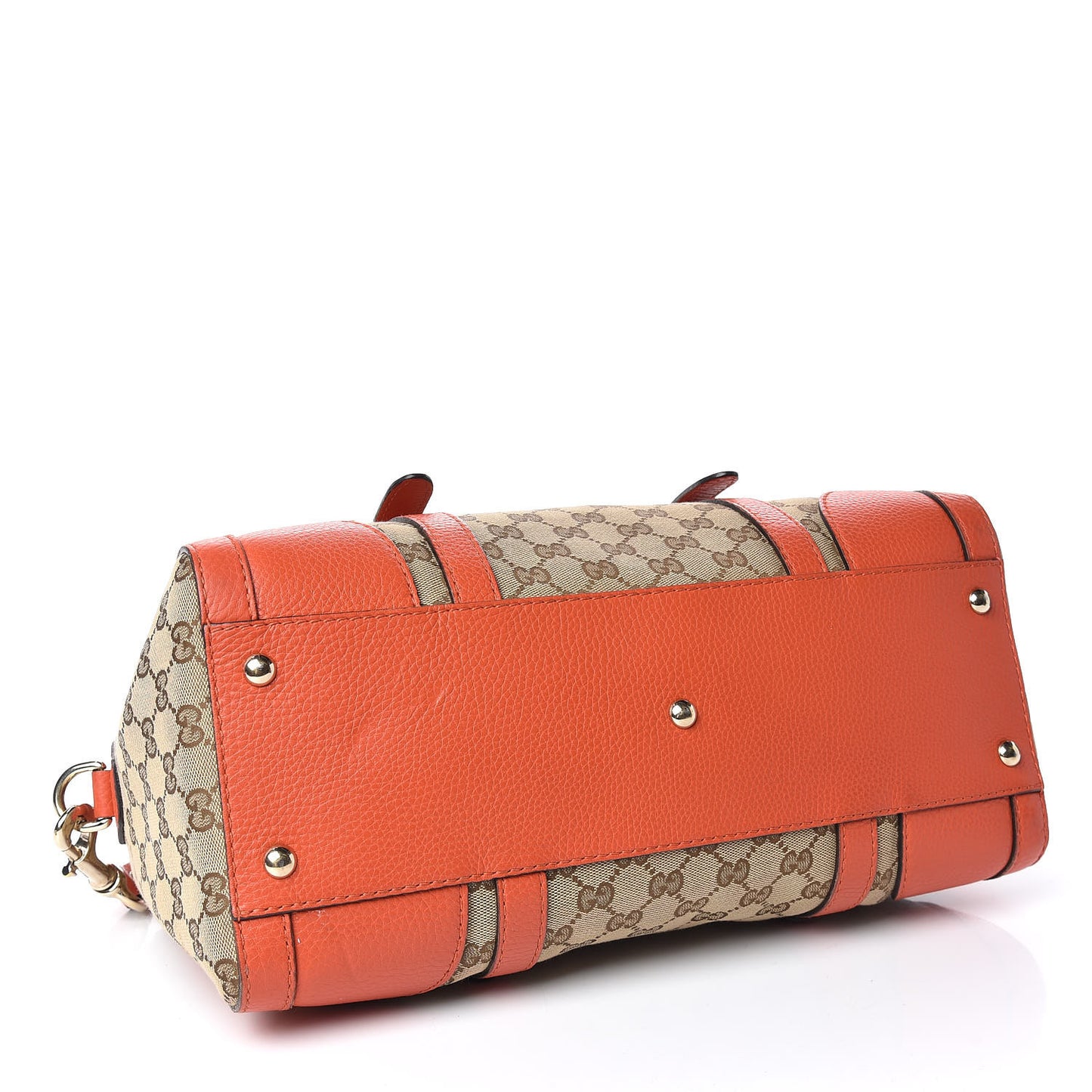 Monogram Cellarius Calfskin Large Boston Beige Ebony New Dark Orange