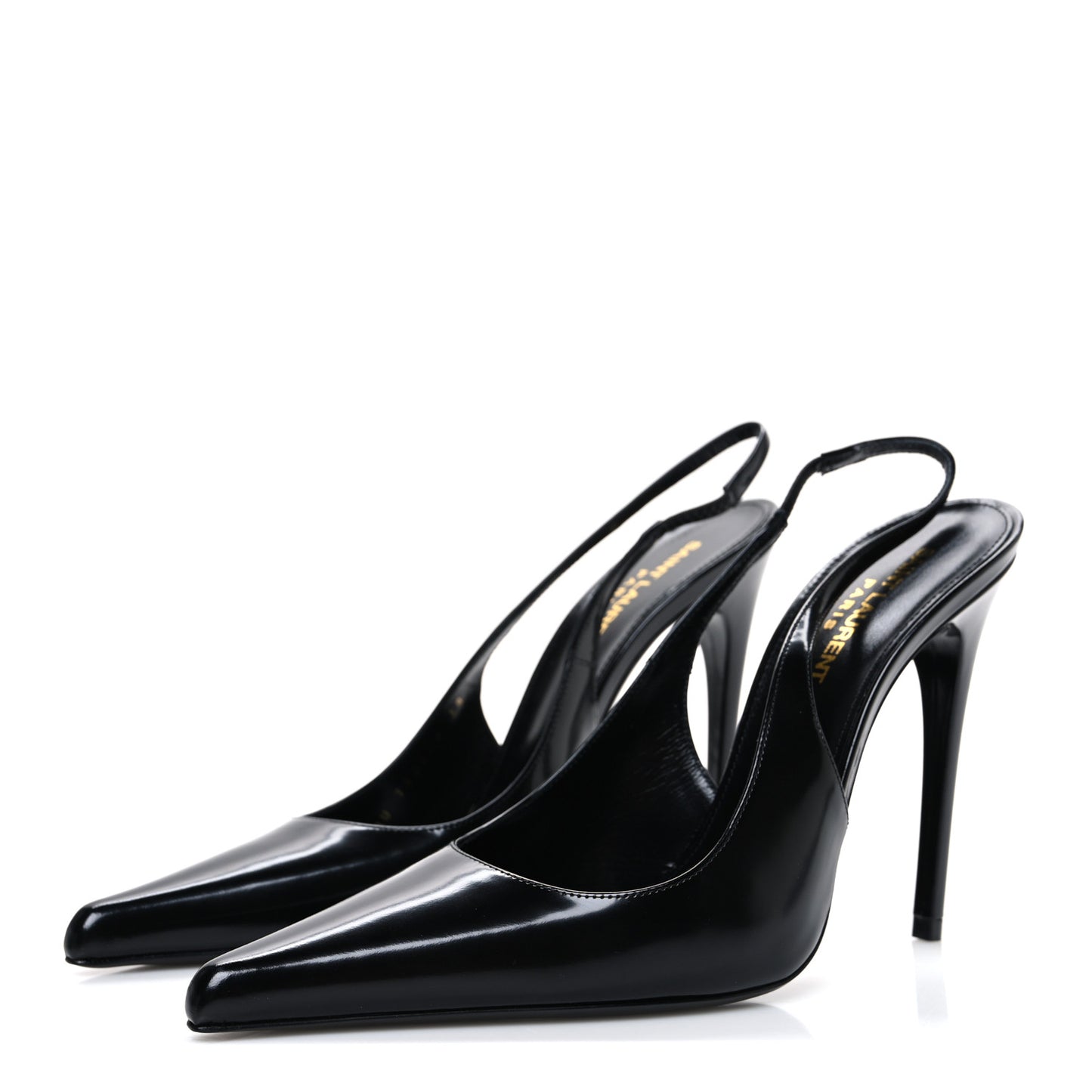 Patent Vendome Slingback Pumps 38 Black