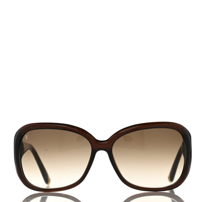 Louis Vuitton Acetate Obsession GM Sunglasses Z0459W Brown Glitter 2 of 8