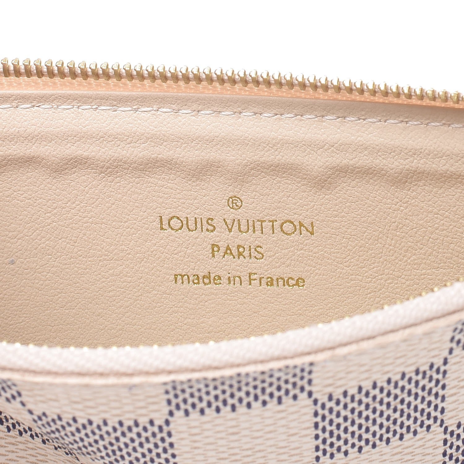 Louis Vuitton Damier Azur Josephine Wallet Zippered Insert 6 of 6