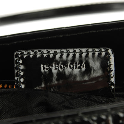 Christian Dior Patent Cannage Medium Lady Dior Black 8 of 8