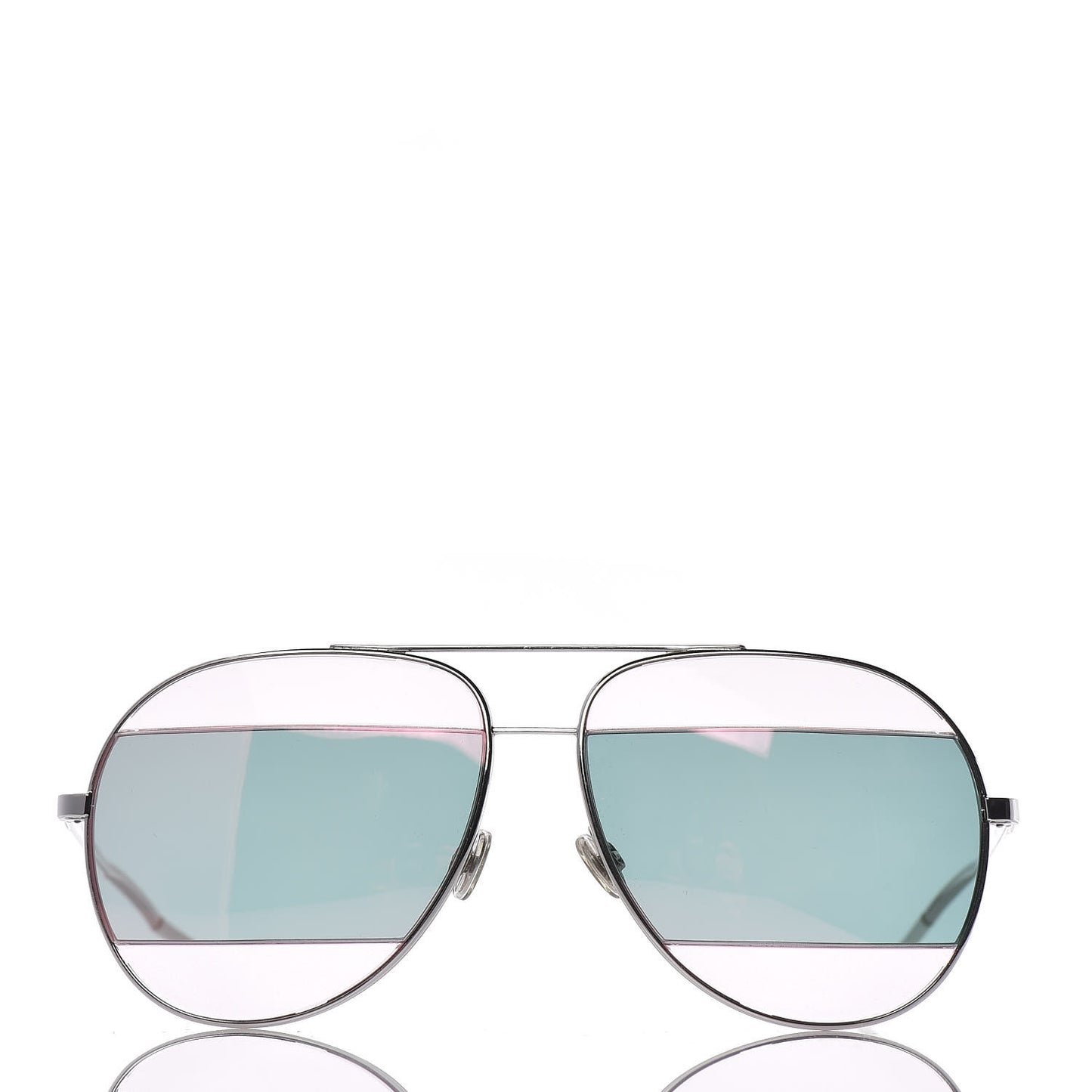 Metal DiorSplit 2 Sunglasses Pink