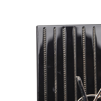 Saint Laurent Acrylic Metal Miniadure Logo Match Box Black 12 of 12