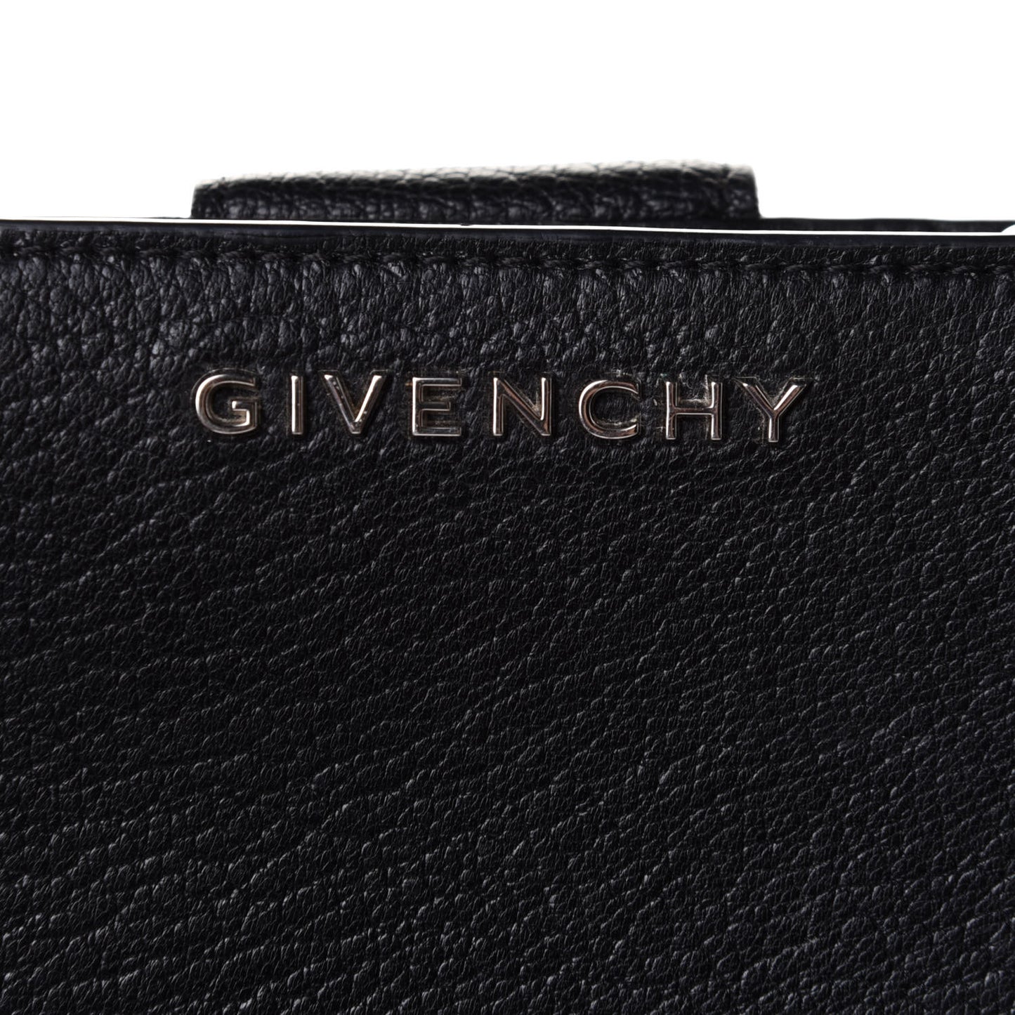 Sugar Goatskin Compact Wallet Black