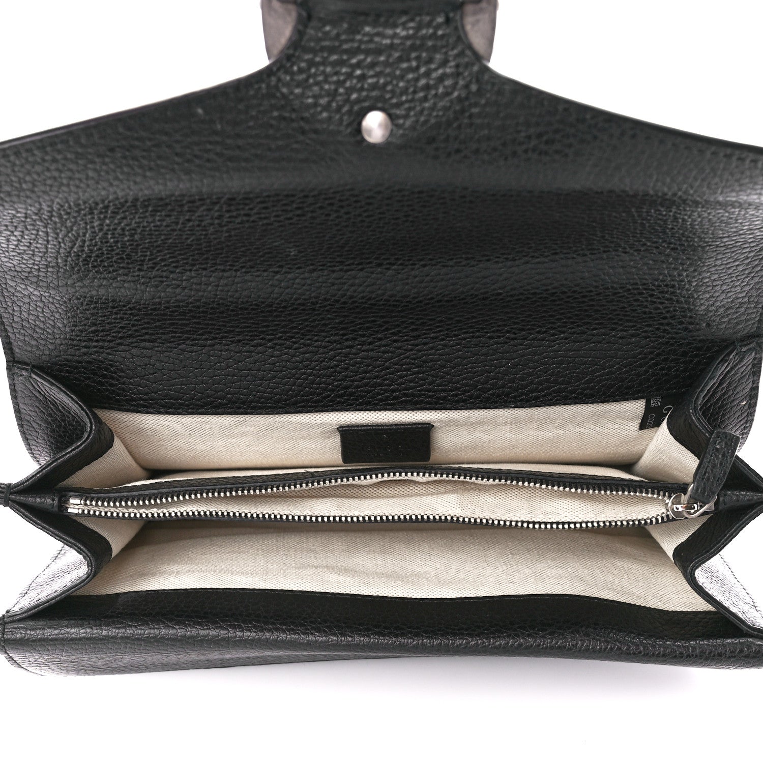 Gucci Pebbled Calfskin Small Dionysus Shoulder Bag Black 5 of 14