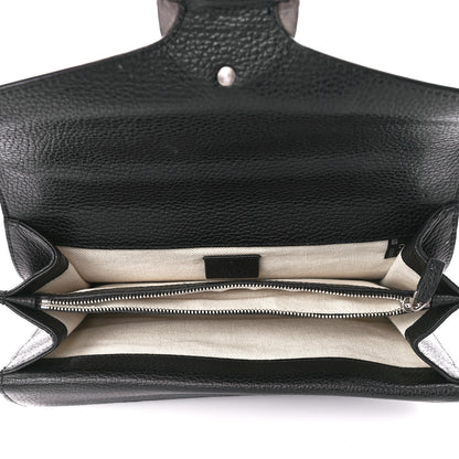 Gucci Pebbled Calfskin Small Dionysus Shoulder Bag Black 5 of 14