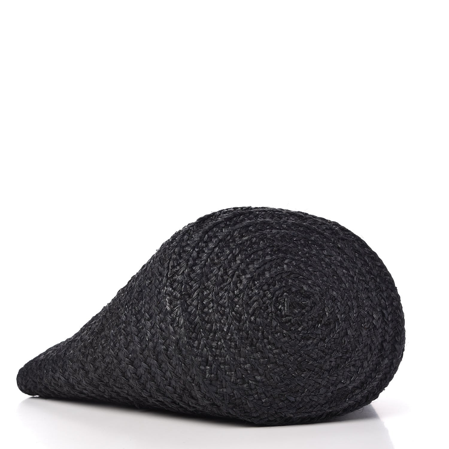 Saint Laurent Raffia Medium Panier Bag Black 4 of 9