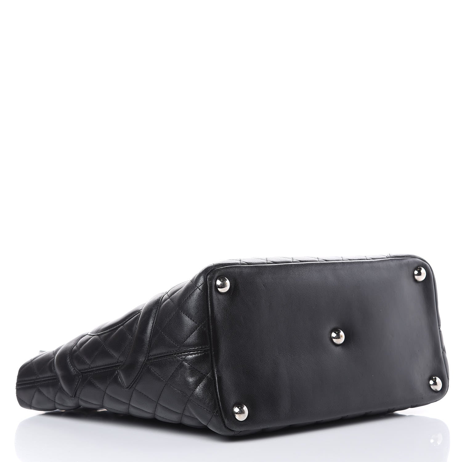 Chanel Calfskin Quilted Large Cambon Tote Black 4 of 18