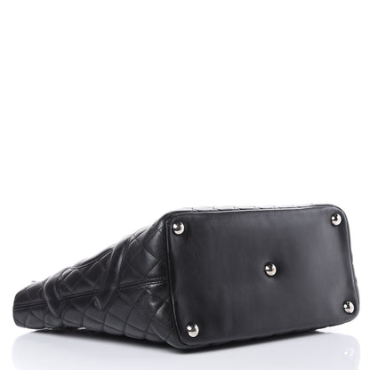 Chanel Calfskin Quilted Large Cambon Tote Black 4 of 18