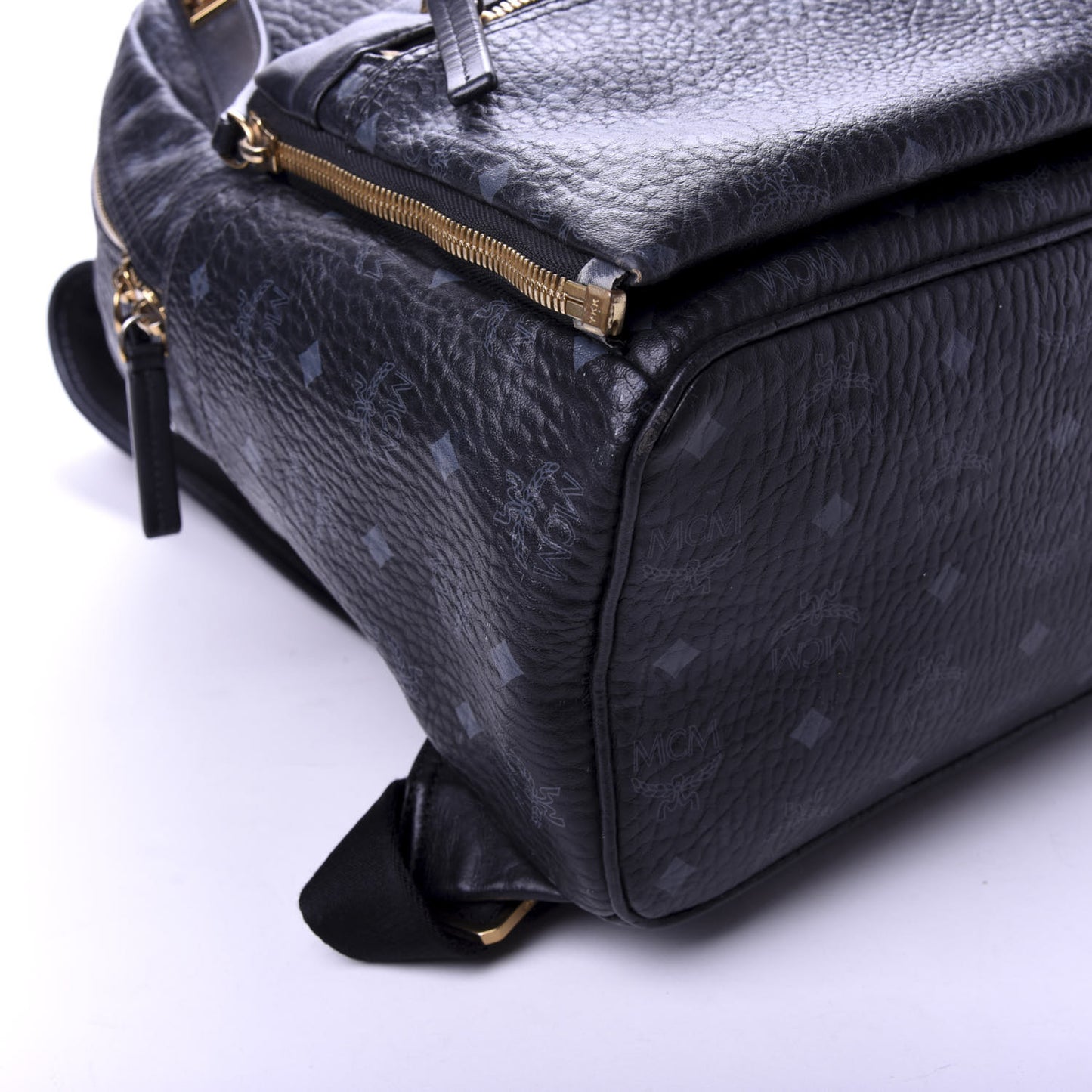Visetos Medium Studded Dual Stark Backpack Black