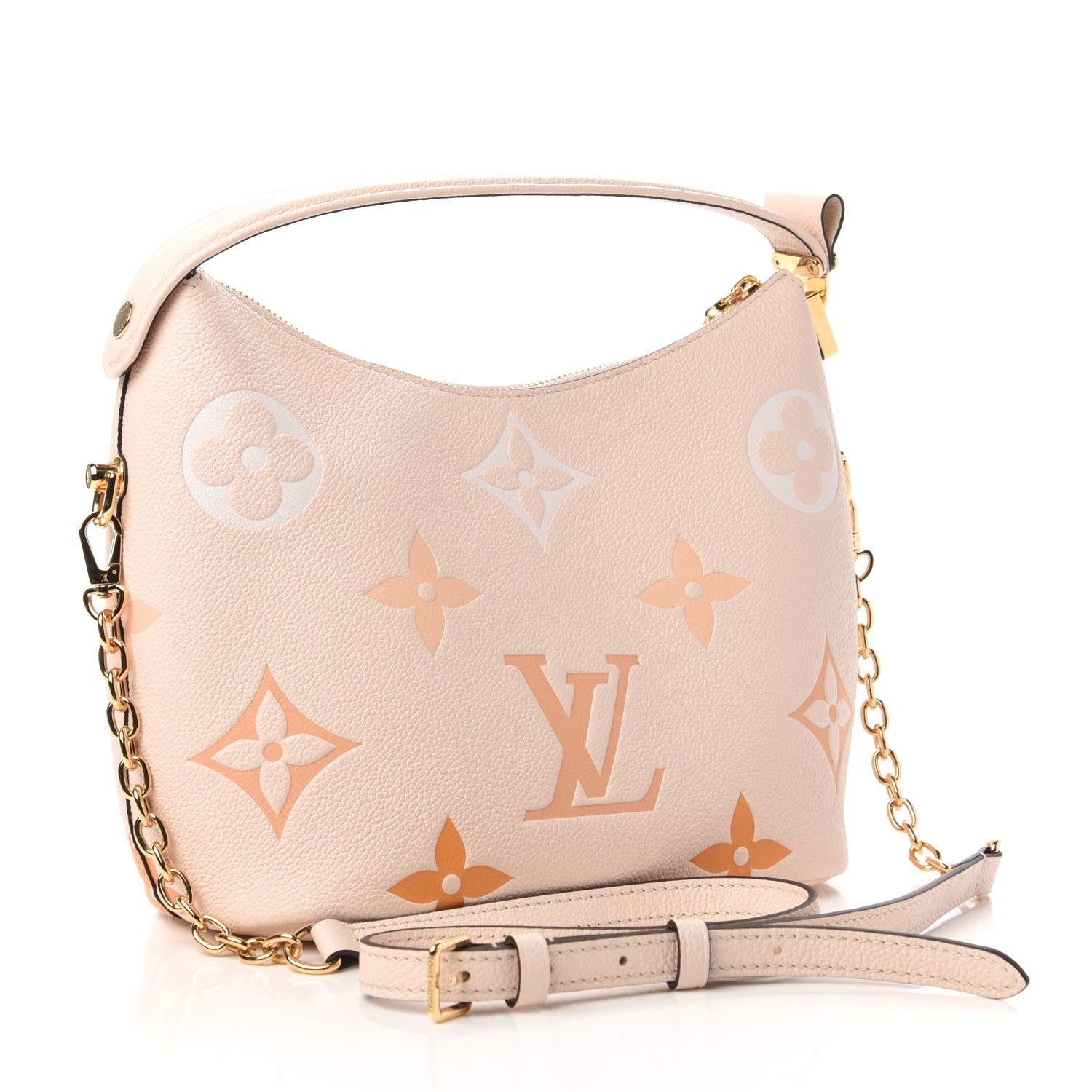 Louis Vuitton Empreinte Monogram Giant By The Pool Marshmallow Hobo Cream Saffron 3 of 10