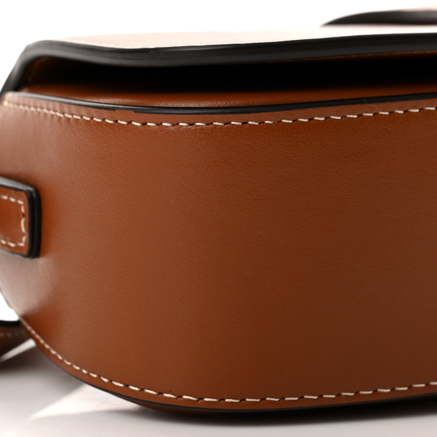 Smooth Calfskin Tabou Clutch On Strap Tan