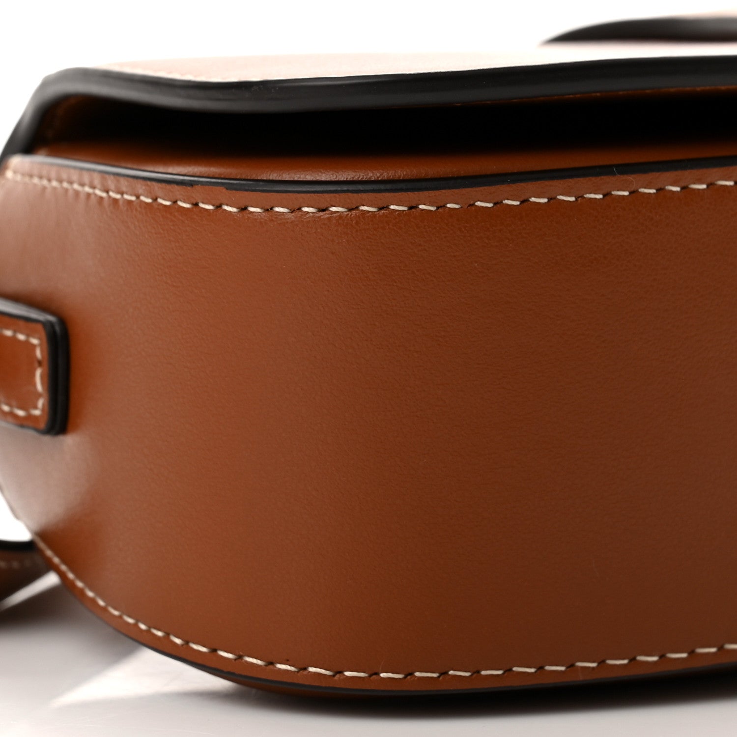 Celine Smooth Calfskin Tabou Clutch On Strap Tan 9 of 11