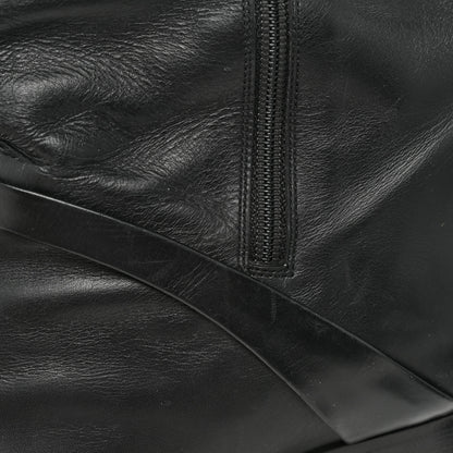 Gucci Calfskin Double G Knee High Boots 39 Black 12 of 15