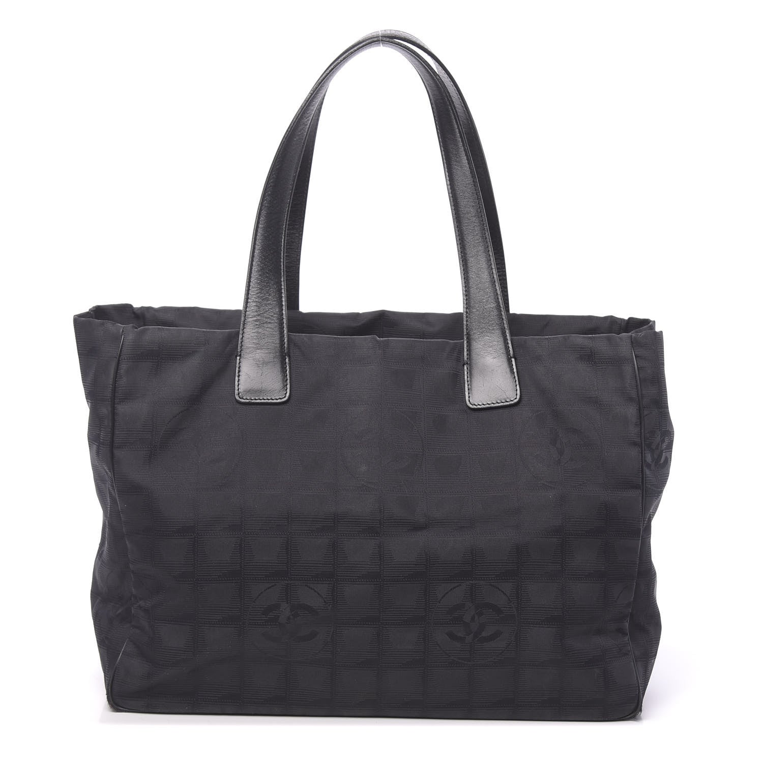 Chanel Nylon Large Travel Tote Black 1 of 15
