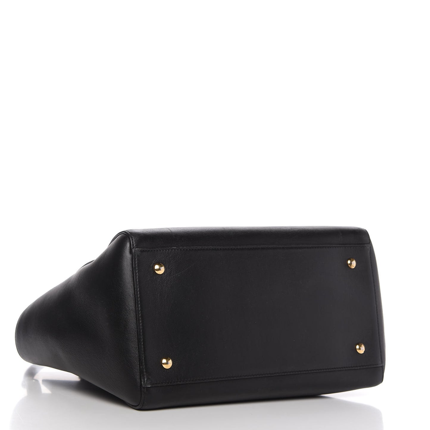 Vitello Calfskin Signature Tote Black